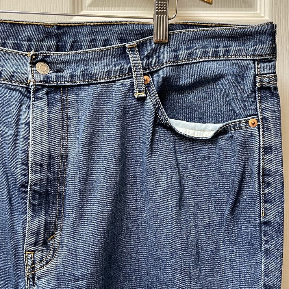 Levis 541 Men's Jeans 42x30 Red‎ Tab Classic Denim 100% Cotton